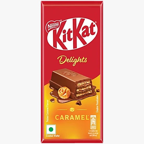 Nestle KitKat Delights Caramel Coated Wafer, 50 g